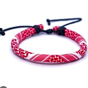 Palestinian Keffiyeh Bracelet for Women Men Handmade